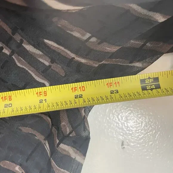 Sheer Tie Blouse Ethereal Boho Whimsigoth Y2K Fairy‎ Grunge Top L NWT Romantic - Picture 10 of 10